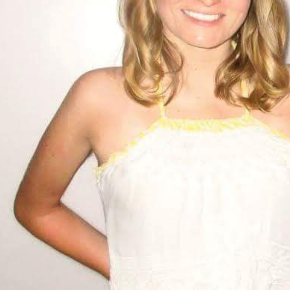 Free People Lace Halter Dress